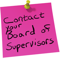 Board of Supervisors Post-it