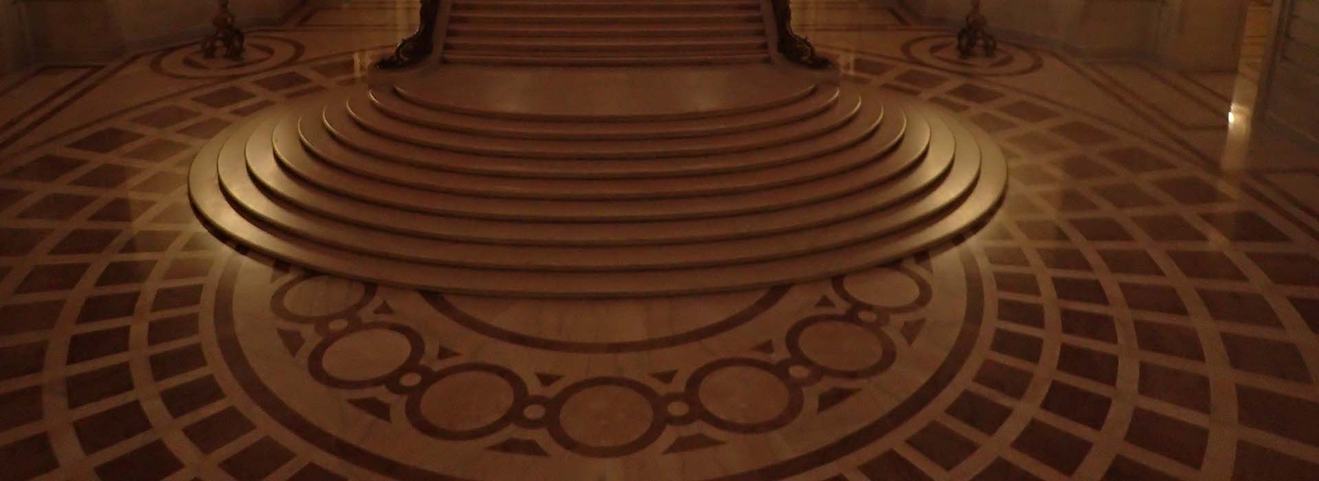 city hall stairs