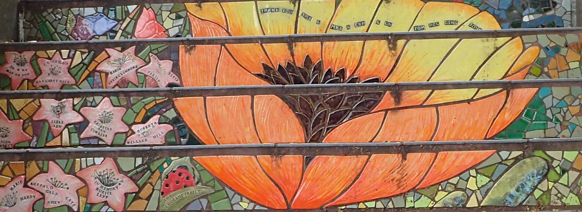 poppy tiled steps slide 2