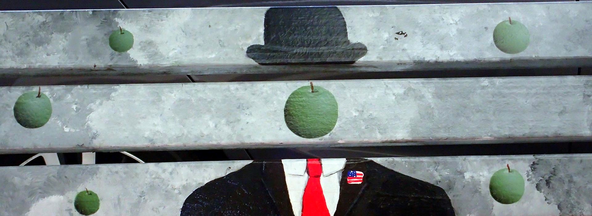 magritte bench